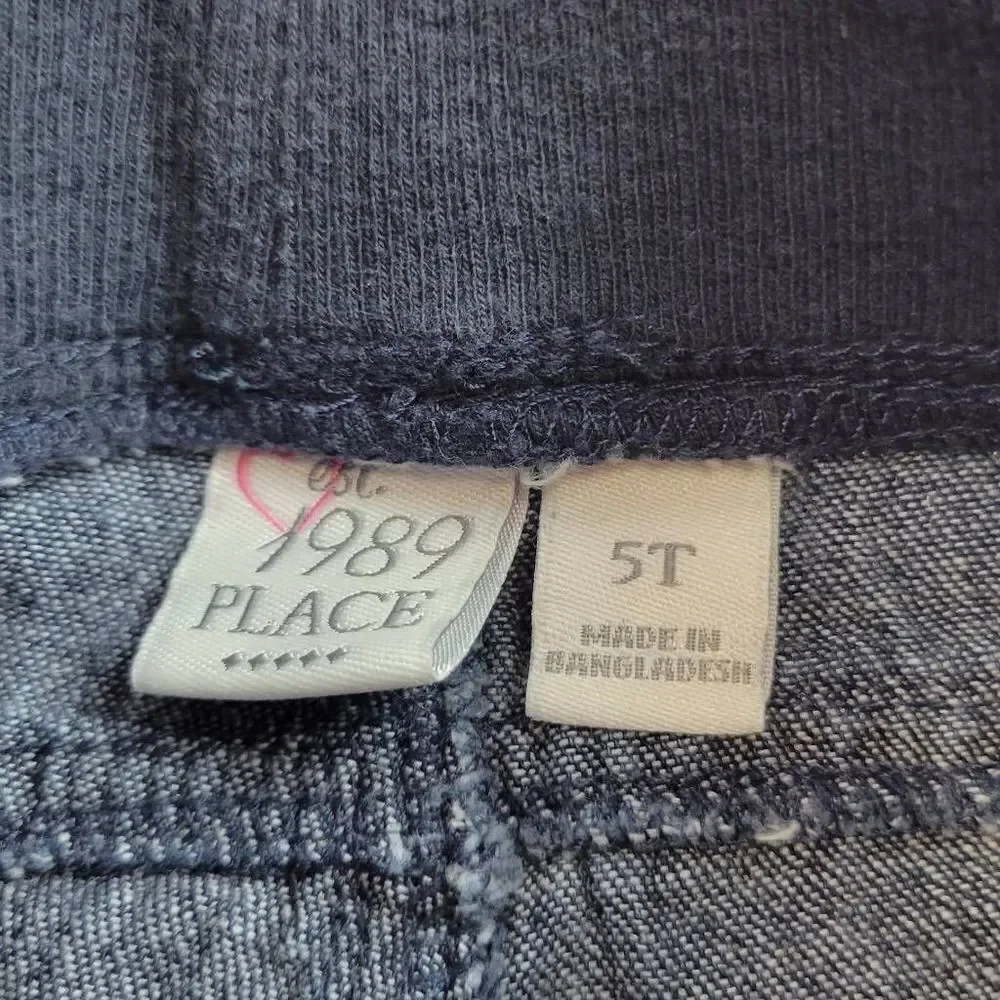 Children's Place elastic waistband jeans 5T